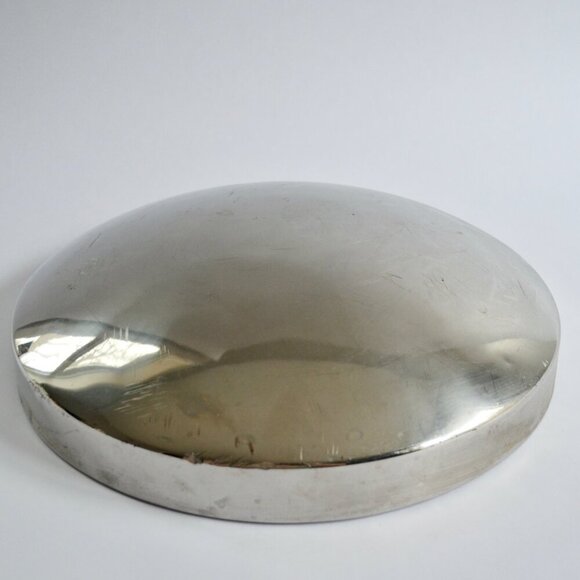 Dog Dish Style Hubcap Aluminum Wheel Cover 12" Vintage - Picture 1 of 4